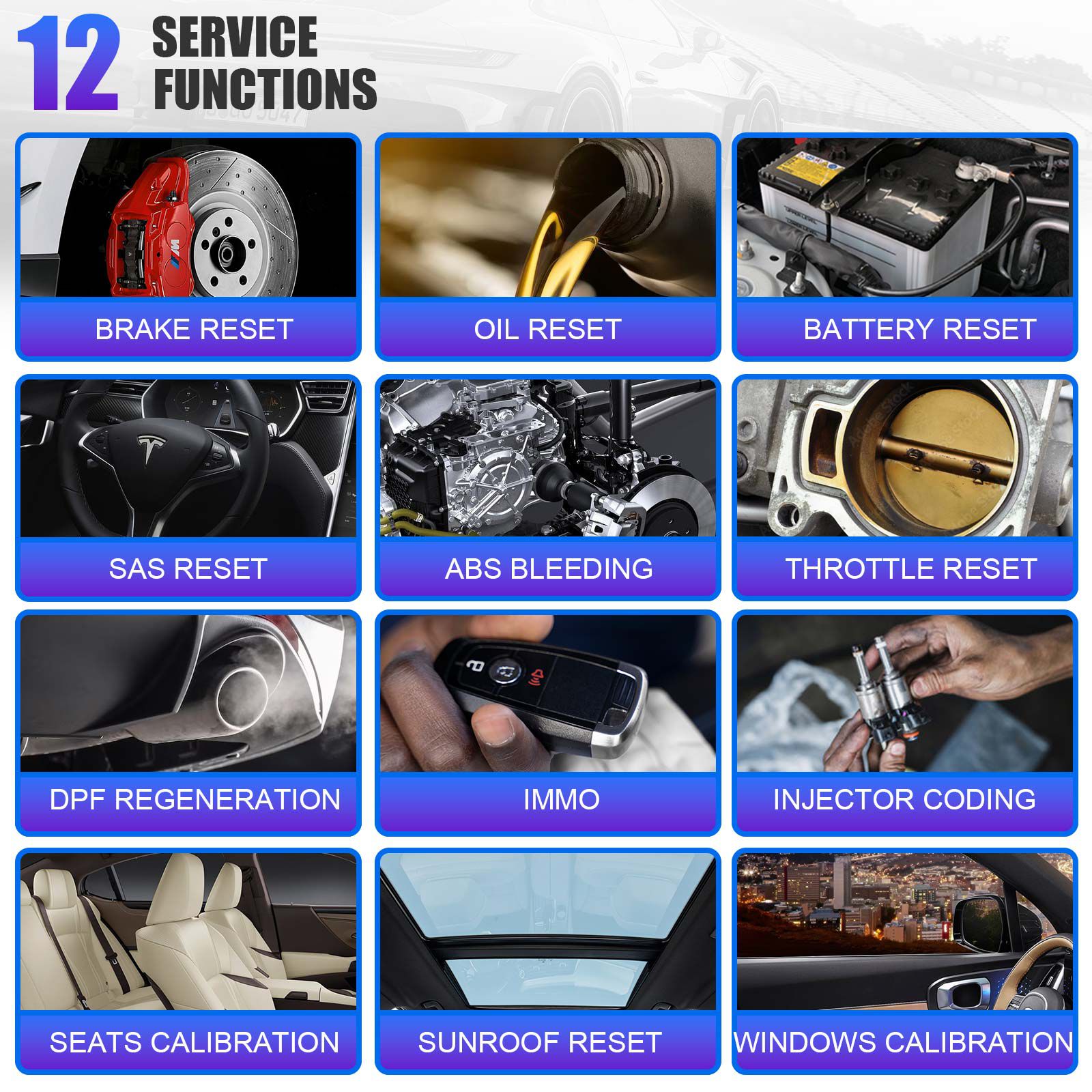 2025 LAUNCH Creader TPMS 5011 V2 TPMS Activation Diagnostic Tool WIFI Upgrade 12 Reset Functions Activate 315/433MHZ & 2.4Ghz Tire Pressure Sensors