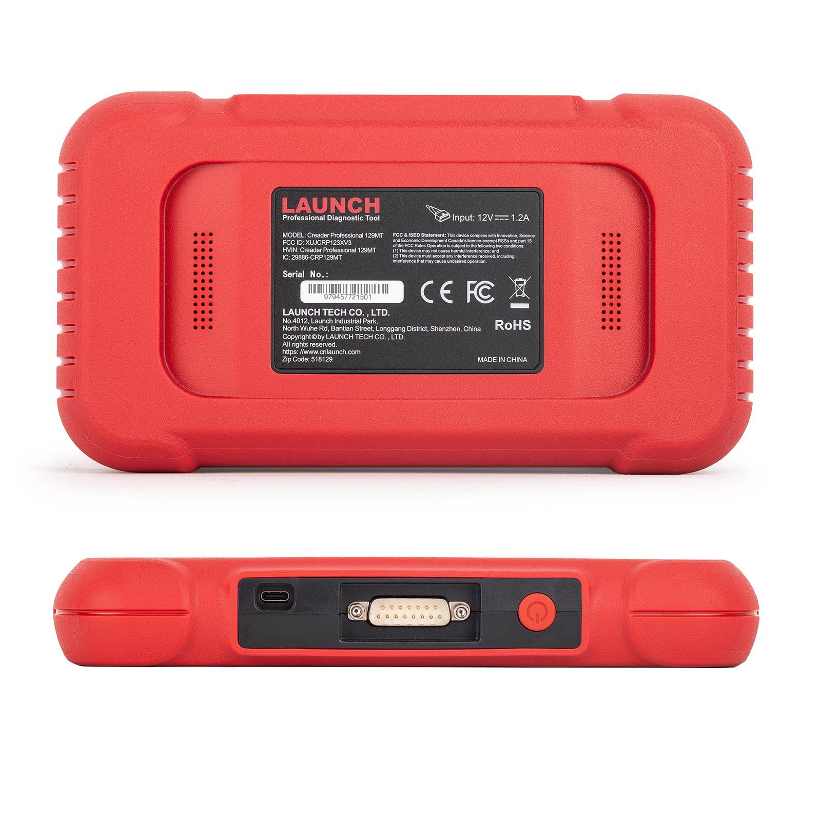 LAUNCH CRP 129MT Motorcycle Diagnostic Tool OBD Full system Full Functions for Motorcycles