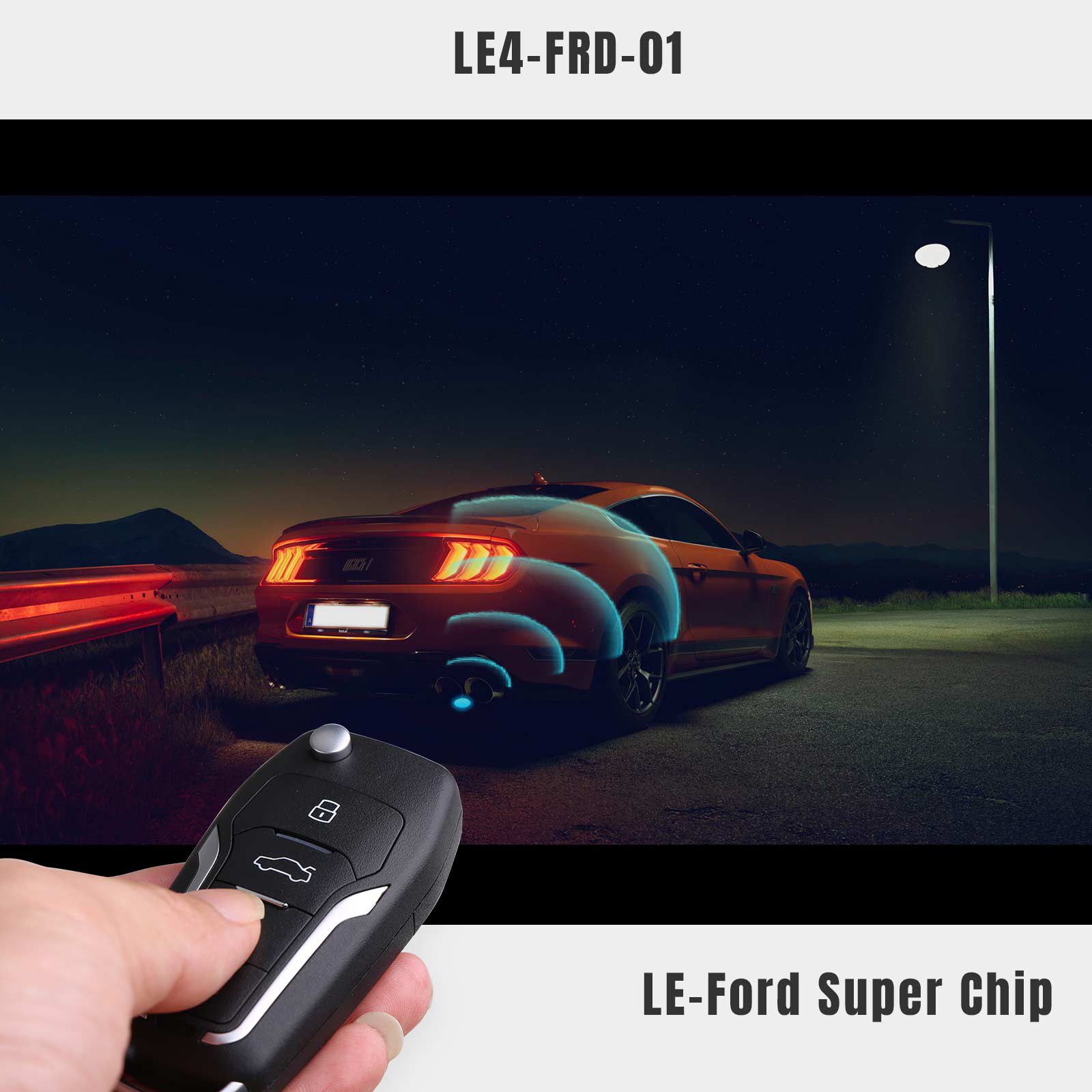 Launch LE4-FRD-01 LE-Ford Super Chip Smart Key (Folding 4 Buttons) 5pcs/lot
