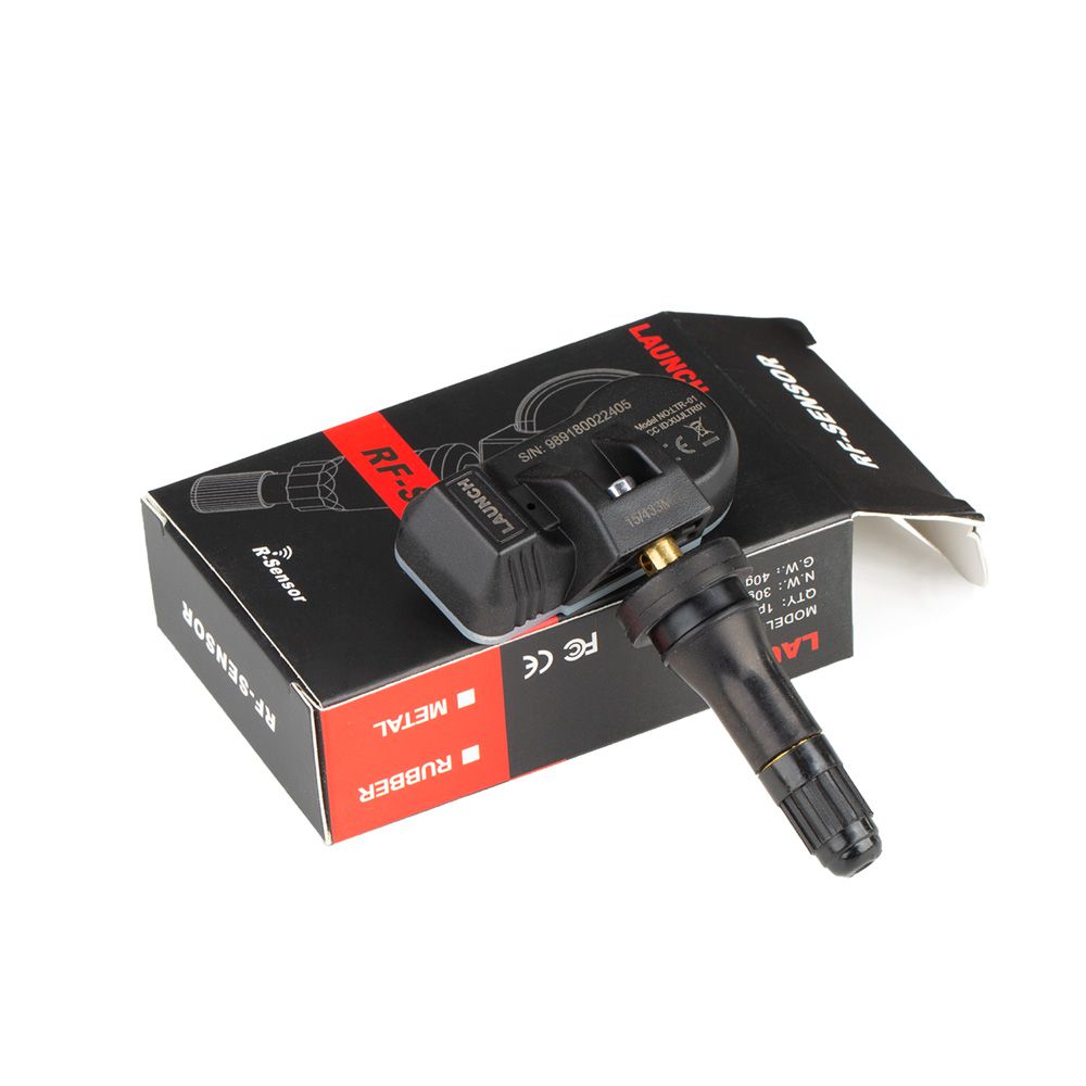 4pcs LAUNCH LTR-03 RF Sensor 315MHz & 433MHz TPMS Sensor Tool Metal & Rubber Free Shipping