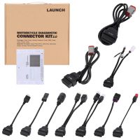 2025 LAUNCH Motorcycle Diagnostic Connector Kit 2.0 for Ducati, Indian, Polaris, Victory, Harley, Honda,Yamaha, Kawasaki, Suzuki, BMW