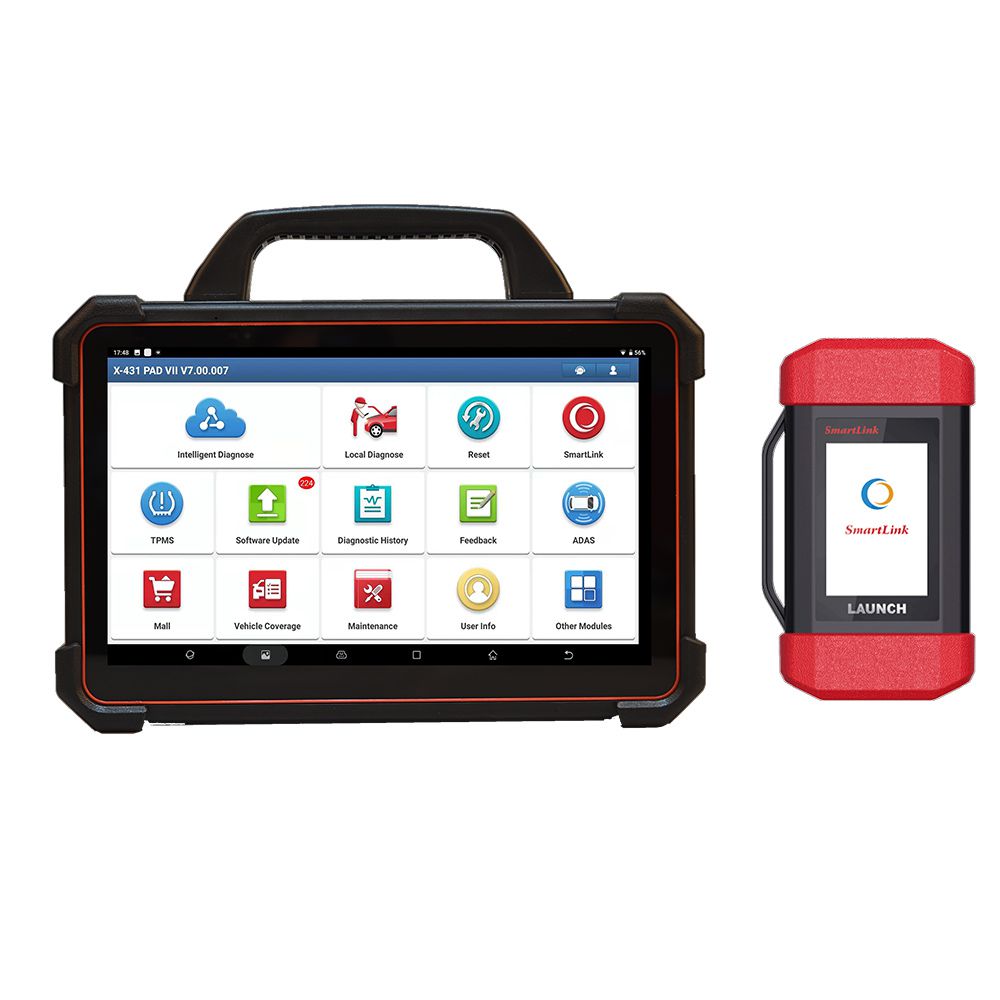 Launch X-431 PAD VII PAD 7 Plus X-Prog 3 Full System Diagnostic Tool Support Key & Online Coding Programming