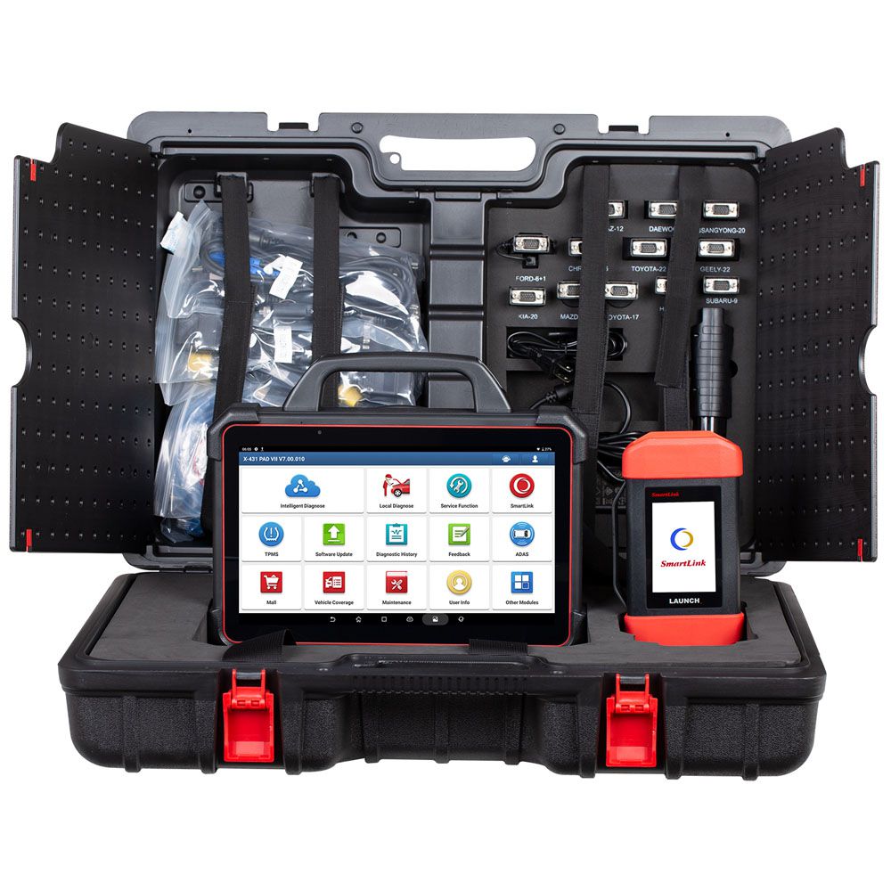 Launch X-431 PAD VII PAD 7 Automotive Diagnostic Tool Support Online Coding Programming and ADAS Calibration