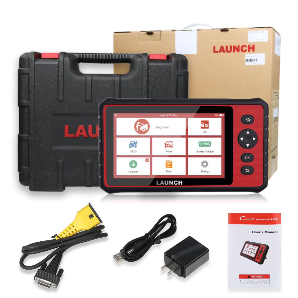 LAUNCH X431 CRP909 All System Auto OBDII Diagnostic Scanner with 15 Special Functions