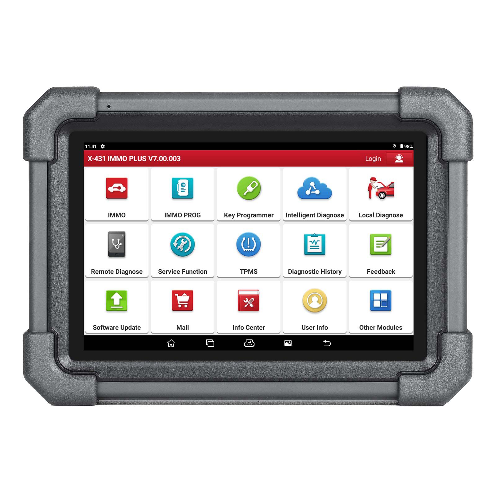 LAUNCH X431 IMMO PLUS Key Programmer with X-PROG3 Support IMMO Programming + Engine / Gearbox Clone + Diagnostic Functions