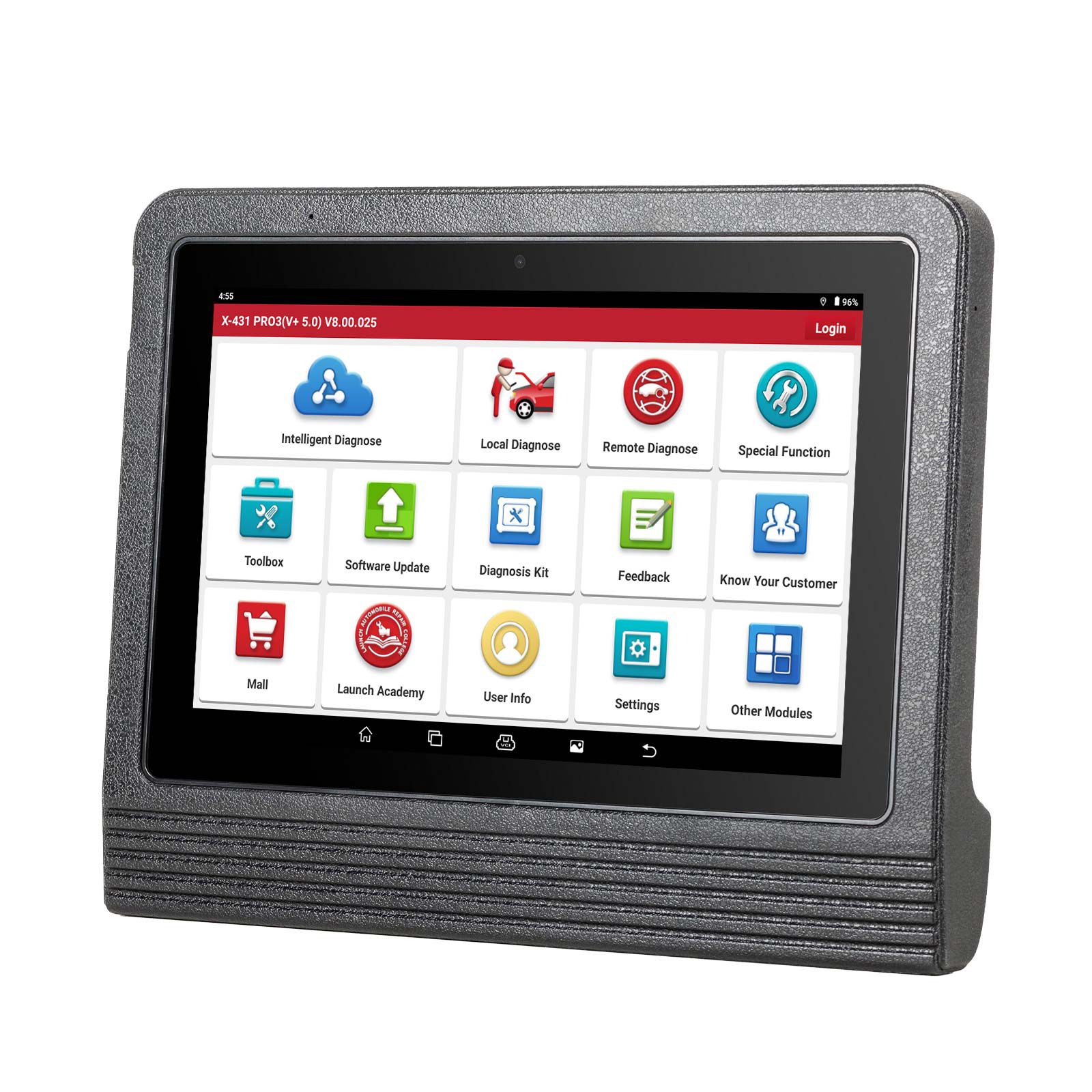 Launch X-431 PRO3(V+ 5.0) Full System Bi-Directional Diagnostic Tool 10.1inch Tablet Topology Mapping 37+ Service,CAN FD