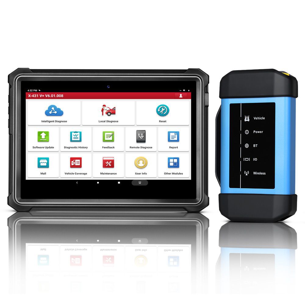 Original Launch X431 V+ HD3 Wifi/Bluetooth Heavy Duty Truck Diagnostic Tool Free Update Online Professional Scan Tool HD3