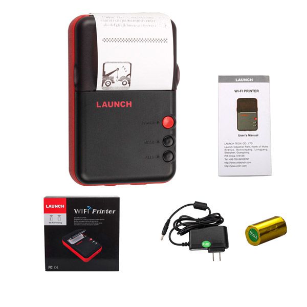 Launch X431 V+ Scanner plus a LAUNCH wifi printer