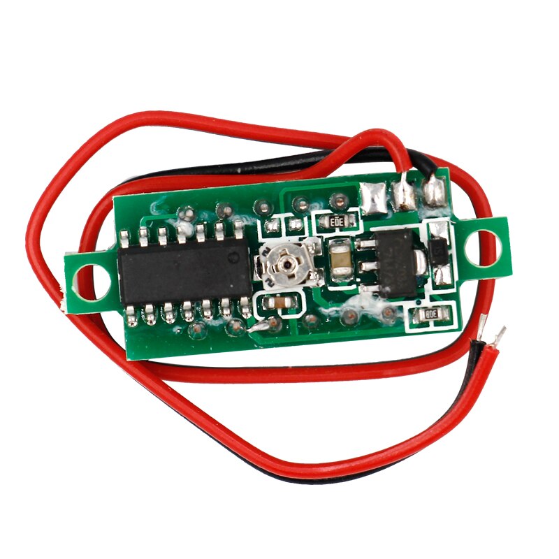 DC 2.4V-30V 0.28 inch LCD digital Panel voltmeter Volt tester Gauge voltage meter for Motorcycle car