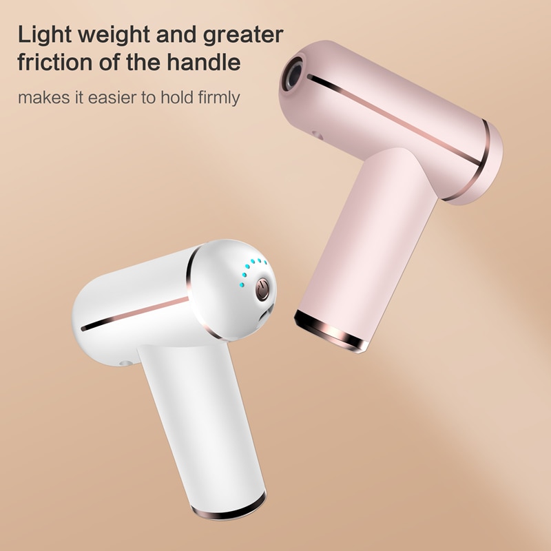 LCD Muscle Massage Gun Portable Neck Muscle Percussion Massager Pain Therapy for Body Massage Relaxation Pain Relief