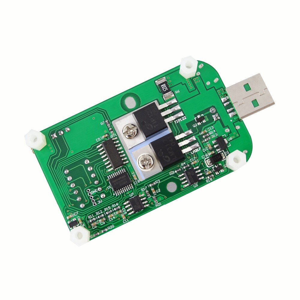 LD25 USB Interface Electronic Load Resistor USB Load Tester Discharge Battery test LED Fan adjustable current voltage 25w