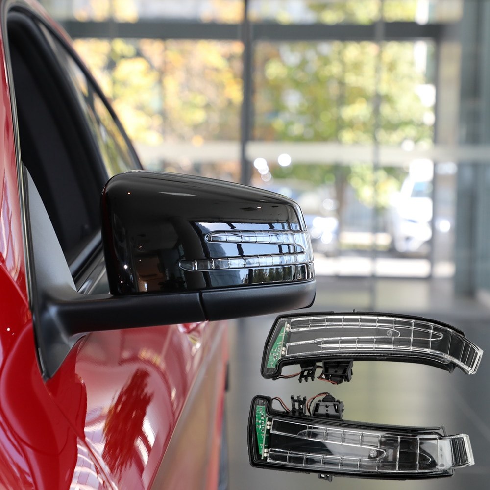 LED Blinker Lamp Car Rear View Mirror Indicators For Benz W221 W212 W204 W176 W246 X156 C204 C117 X117 Signal Lamps Car-styling