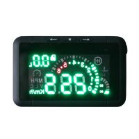 LED Car HUD Head Up Display With OBD2 Interface Plug & Play Speeding Warn System W01