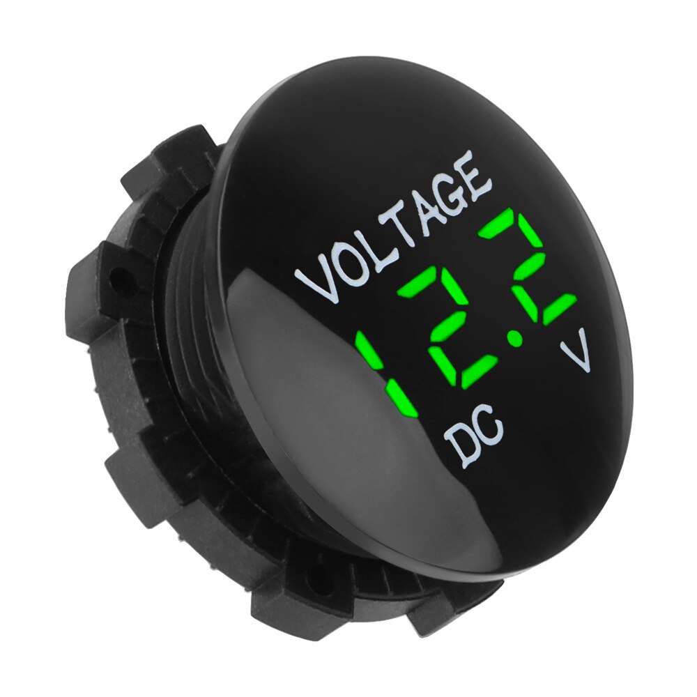 DC 12V-24V Led Display Mini Digital Voltmeter Ammete for Car Auto Motorcycle Voltage Meter Tester