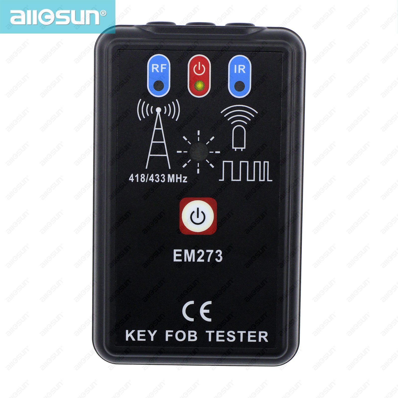 LED Key Fob Frequency Tester Checker Finder Wireless Radio Frequency Remote Control EM273 ALL SUN