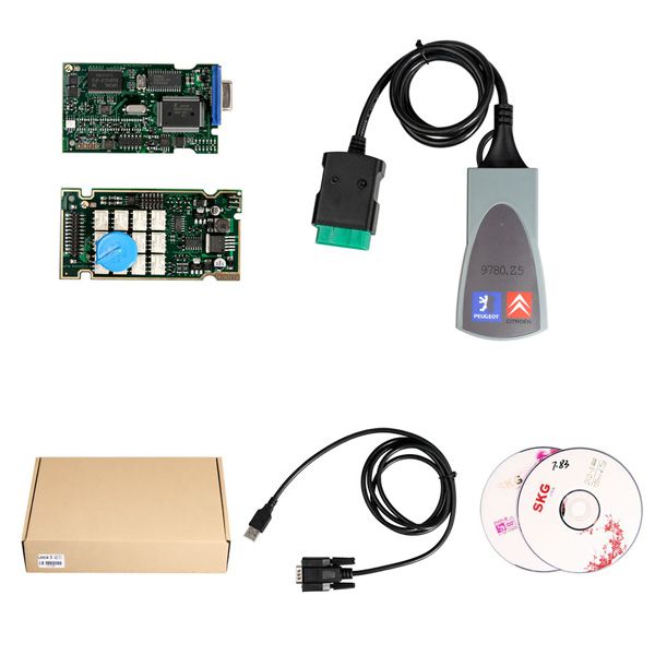 Lite Version Lexia-3 Lexia3 V48 Citroen/Peugeot Diagnostic PP2000 V25 with Diagbox V7.83 Software