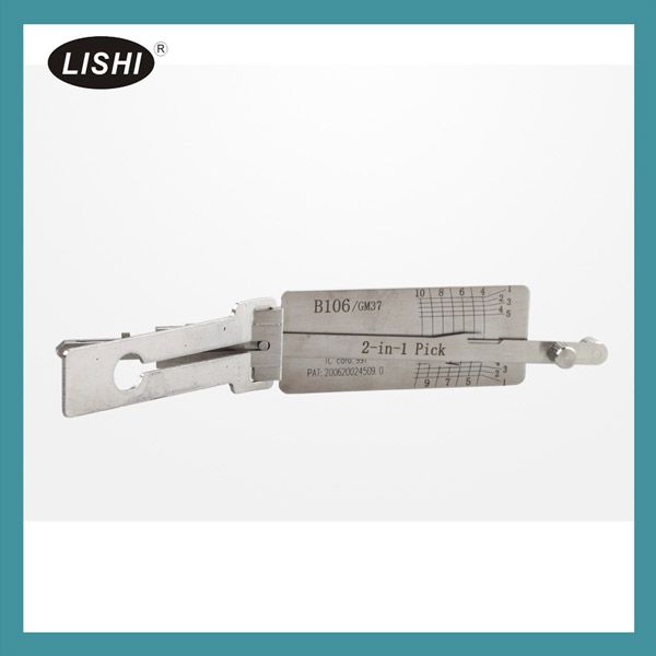 LISHI GMC Buick HUMMER GM37 2-in-1 Auto Pick and Decoder