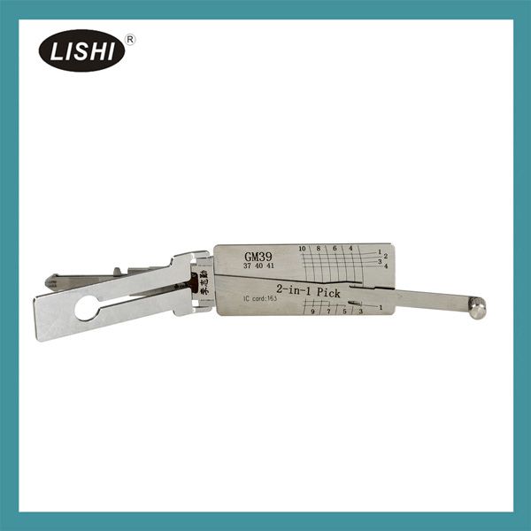 LISHI GM37 39 40 41 2 in 1 Auto Pick and Decoder for GMC, Buick and HUMMER