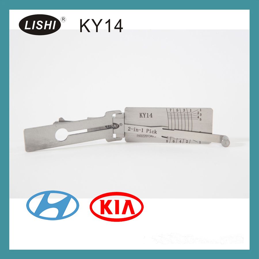 2022 New LISHI HYUNDAI KIA KY14 2-in-1 Auto Pick and Decoder