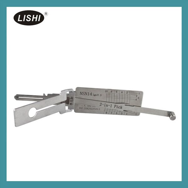 NEW LISHI NSN14 (Ign) 2-in-1 Auto Pick and Decoder