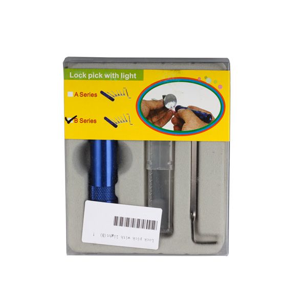 Lock Pick with Light (B) Free Shipping