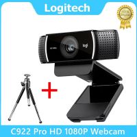 New Logitech C922 Pro 1080P HD Webcam Autofocus Built-in Microphone Widescreen Video Calling and Recording Camera 100% Original