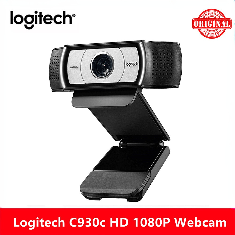 Logitech C930c HD 1080P Webcam For Computer Zeiss Lens USB Video Camera 4Time Digital Zoom Built in Microphone With Cover