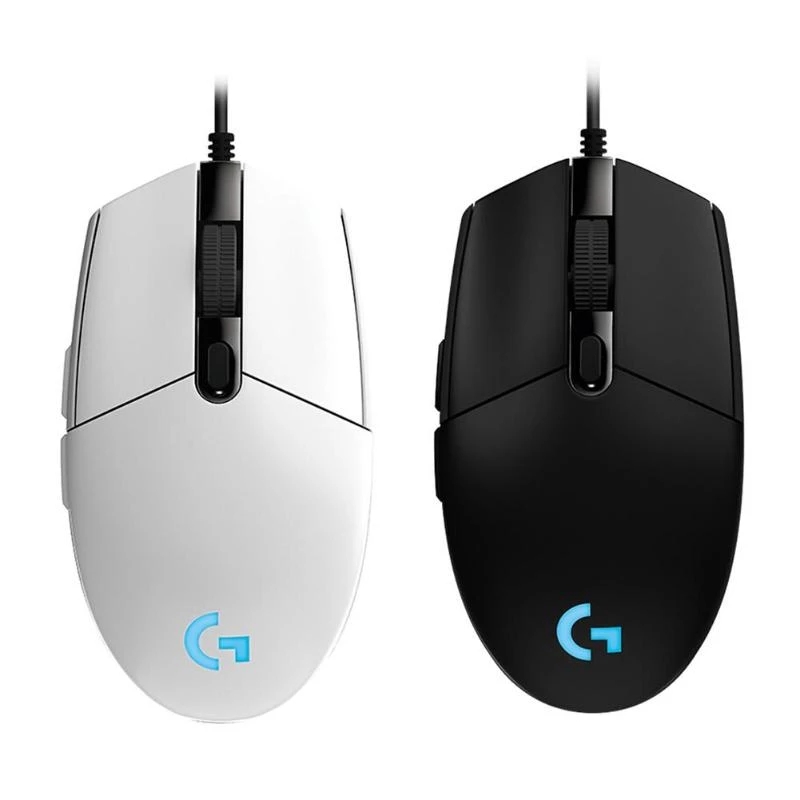 Logitech G102 LIGHTSYNC 2nd Gen Gaming Wired Mouse  Backlit Mechanical Side Button Glare Gaming Mice USB Home Office Mice