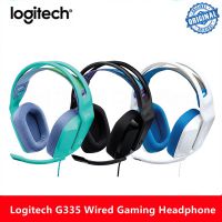 Logitech G335 Wired Gaming Headset Wired Gaming Headset With Microphone Virtual 7.1 Surround Stereo 3.5 mm Game Headphone For Gamer 100% Original