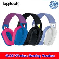 Logitech G435 Lightspeed Wireless Gaming Headst Bluetooth 7.1 Surround Sound Gamer Headphones Built-in mics For Games Original