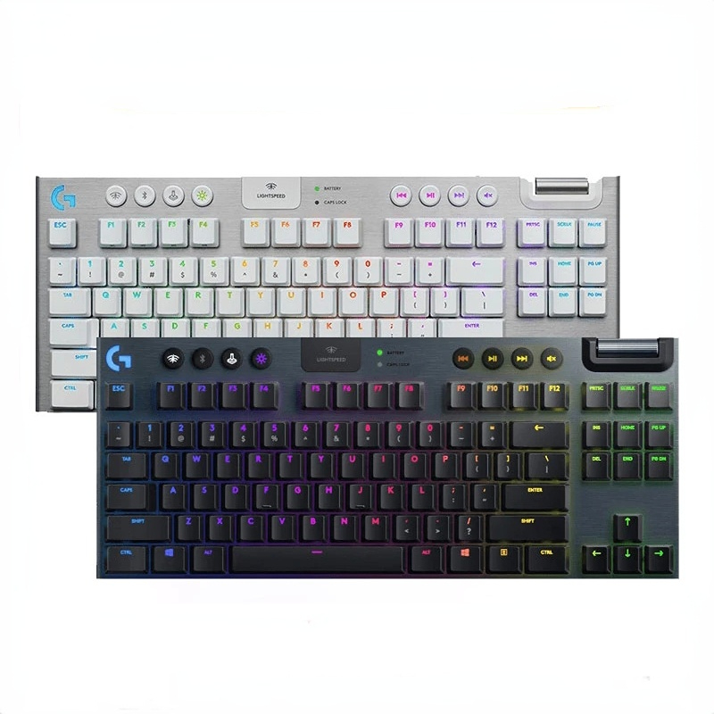 Logitech G913 TKL Wireless RGB Mechanical Gaming Keyboard Lightspeed Bluetooth Backlight Keys for professional e-sports players