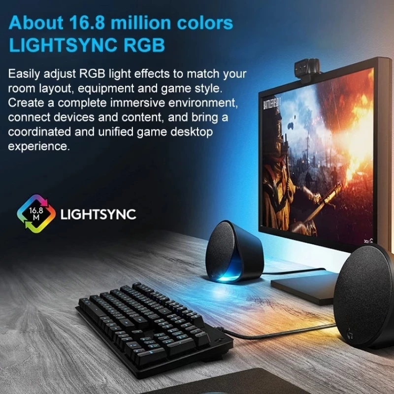Logitech G913 TKL Wireless RGB Mechanical Gaming Keyboard Lightspeed Bluetooth Backlight Keys for professional e-sports players