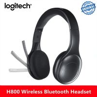 Logitech H800 Wireless Bluetooth Headset With USB-A Receiver Foldable Portable Headphones Rechargeable Headset Microphone Stereo