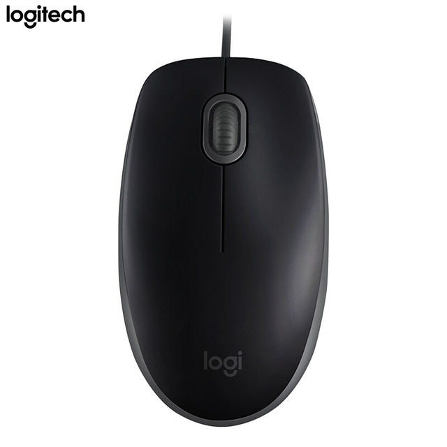 Logitech M110 Wired Silent Mouse USB Mute Mice Gaming Mouse For Mac PC Laptop Notebook Tablet PC Portable Office 100% Original