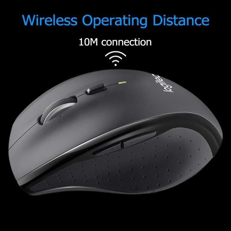 Logitech M705 Wireless Mouse With Laser 2.4GHz Wireless 1000dpi Gaming Mice For Laptop Desktop Home Office 100% Original