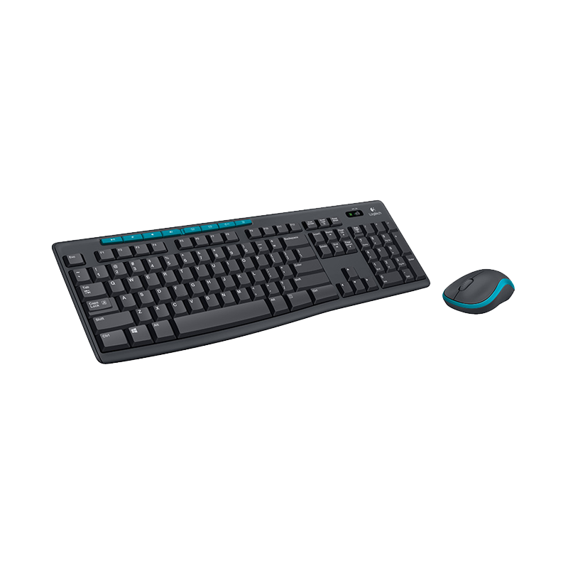 Logitech MK275 USB Wireless Keyboard Mouse Combo Waterproof Gaming LapTop Optical 1000DPI Ergonomics for Office Sets Original