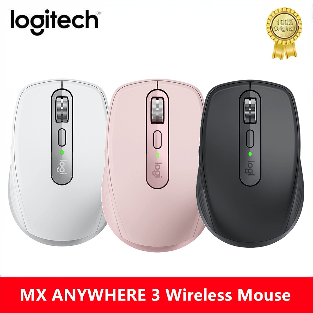 Logitech MX ANYWHERE 3 Wireless Mouse 4000DPI Compact High-Performance Mice Office Mouse with Wireless 2.4G Receiver
