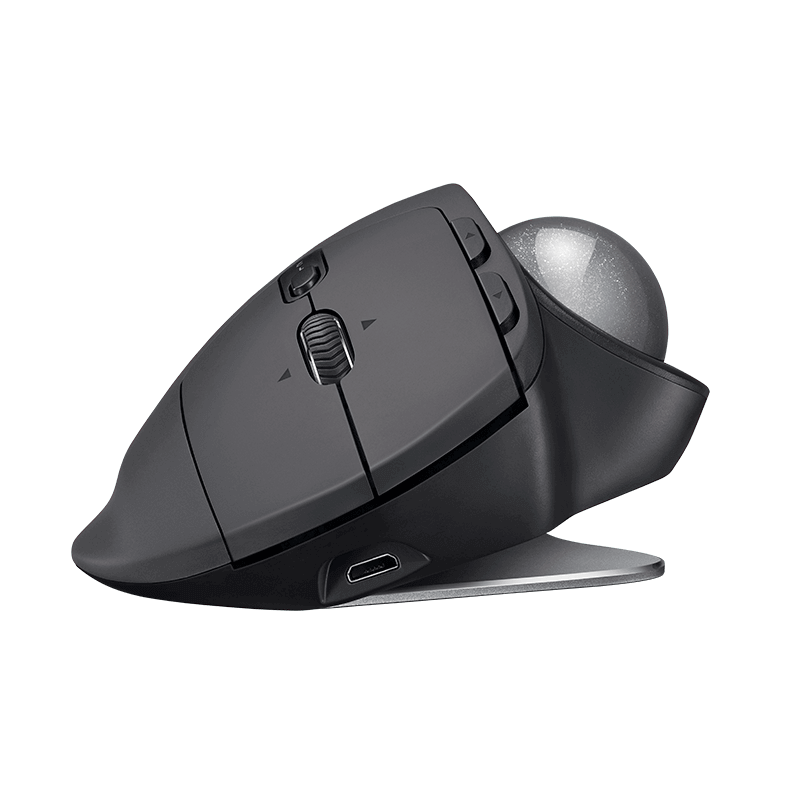 Logitech MX ERGO Wireless Trackball Mouse 2.4G wireless Bluetooth  Mice Office Drawing CAD Laptop RECHARGEABLE BATTER Original