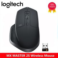 New Logitech MX Master 2S Wireless Bluetooth Mouse Office Mouse  With Wireless 2.4G Receiver Gaming Mice 4000DPI Rechargeable
