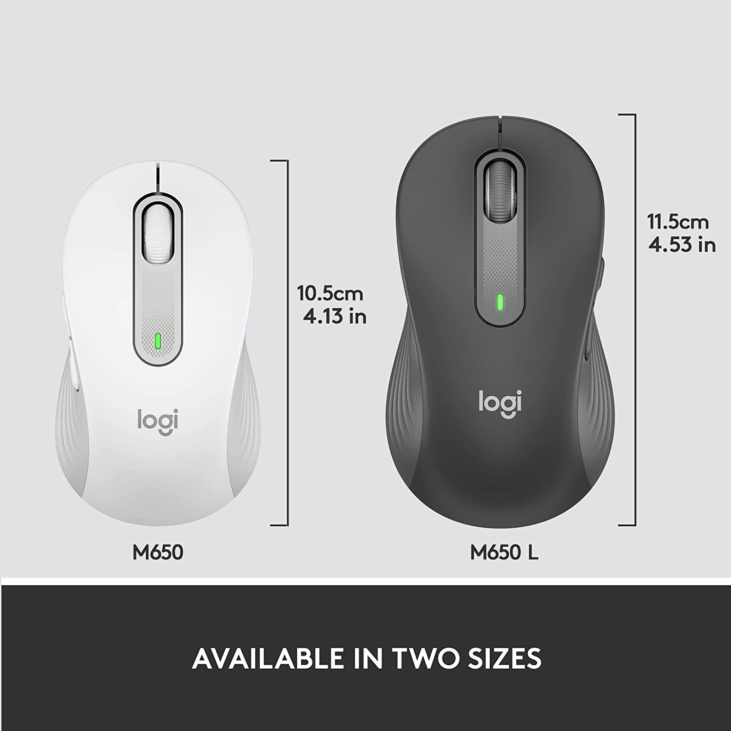 Logitech Signature M650 M650L Wireless Bluetooth Mouse Silent Clicks Multi-Device Compatibility Wireless Mouse Sensor Original