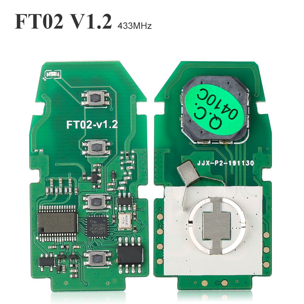 Lonsdor FT02-0410C 433MHz Toyota Lexus Smart Key PCB