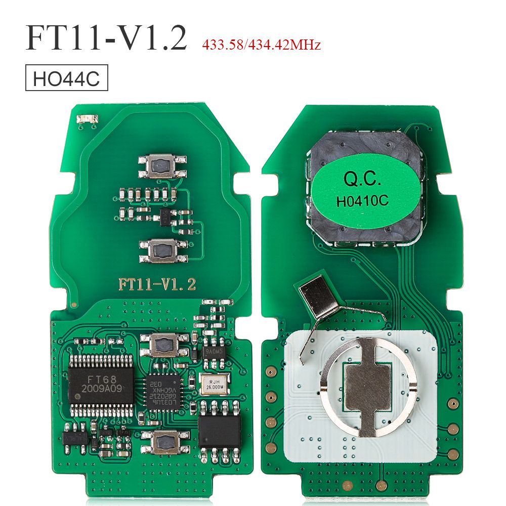 Lonsdor FT11-H0410C 433.58/434.42MHz Toyota Smart Key PCB