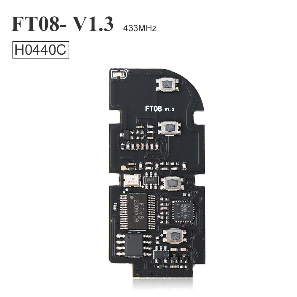 Lonsdor FT08 PH0440B Update Verson of FT08-H0440C 312/314Mhz Toyota Smart Key PCB Frequency Switchable