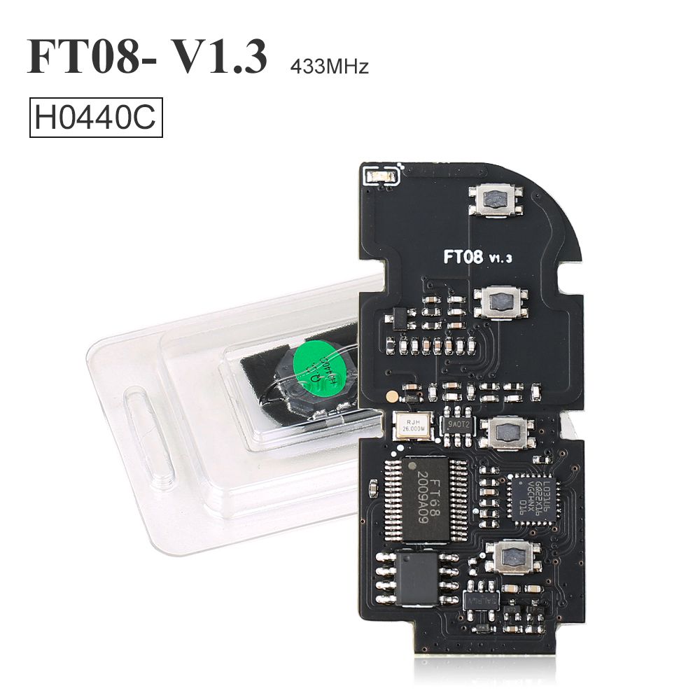 Lonsdor FT08 PH0440B Update Verson of FT08-H0440C 312/314Mhz Toyota Smart Key PCB Frequency Switchable