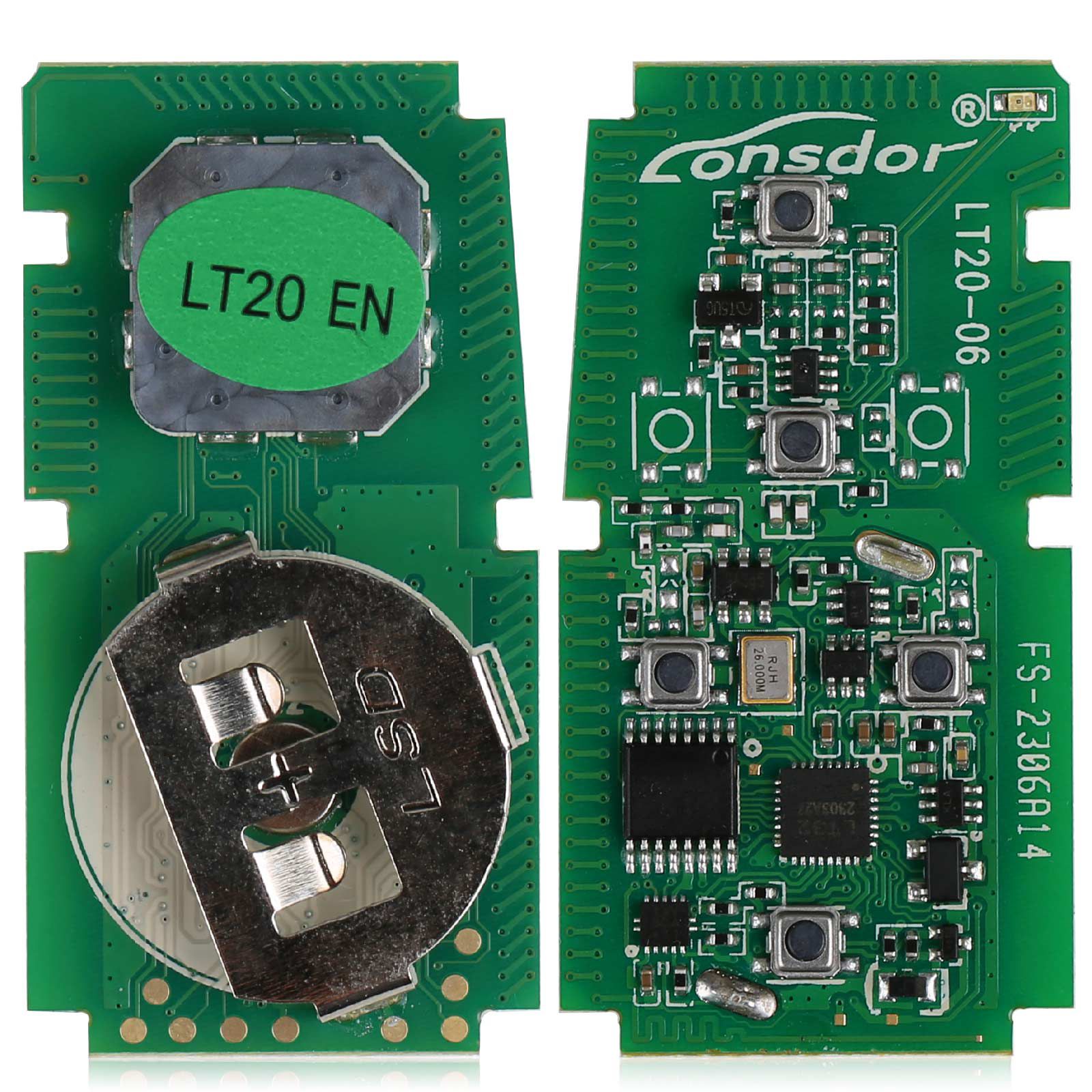 Lonsdor LT20 Series LT20-01/02/03/04/05/06/07/08/10 8A+4D Universal Smart Key for Toyota/ Lexus/ Subaru work for K518/ KH100+ Series