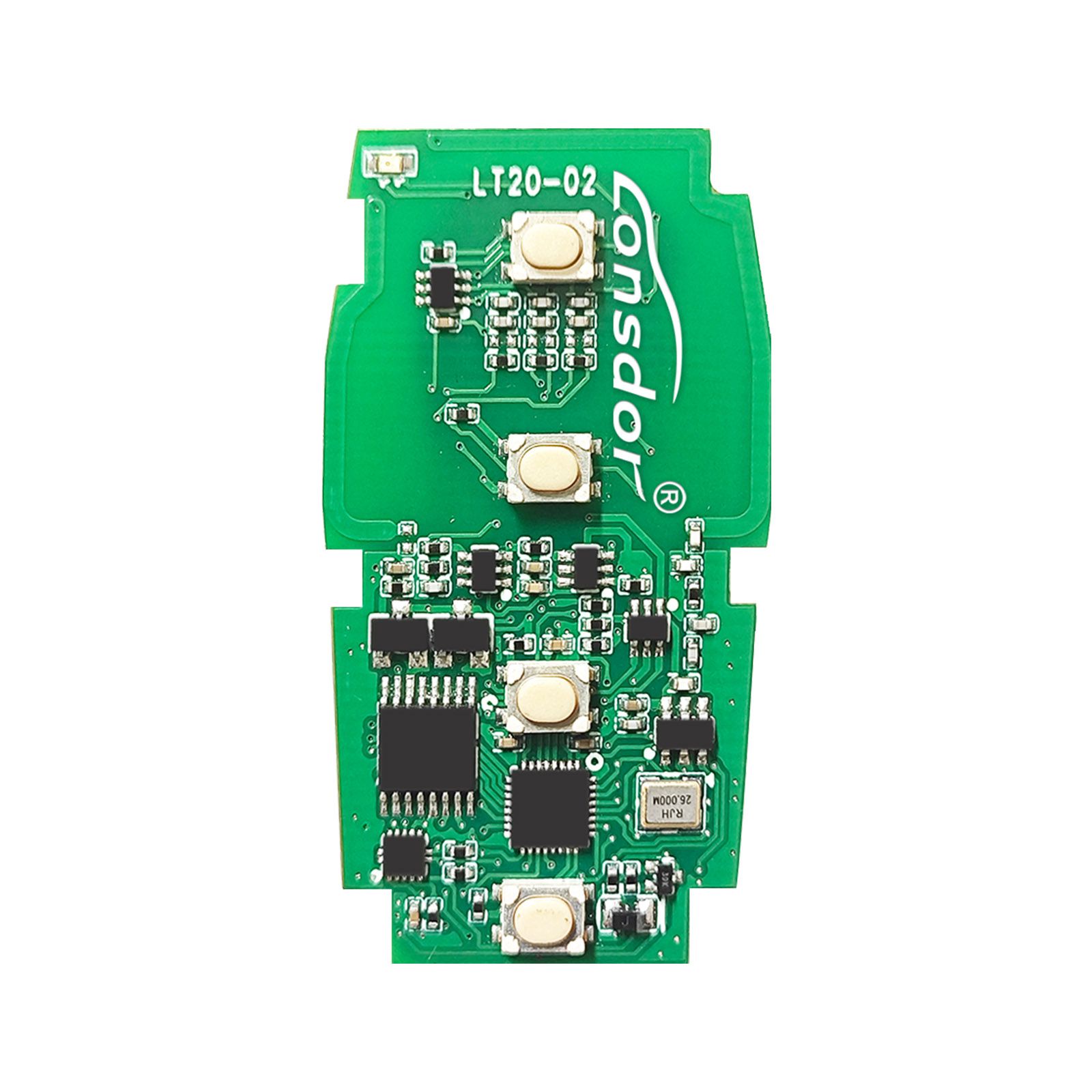 Lonsdor LT20 Series LT20-01/02/03/04/05/06/07/08/10 8A+4D Universal Smart Key for Toyota/ Lexus/ Subaru work for K518/ KH100+ Series