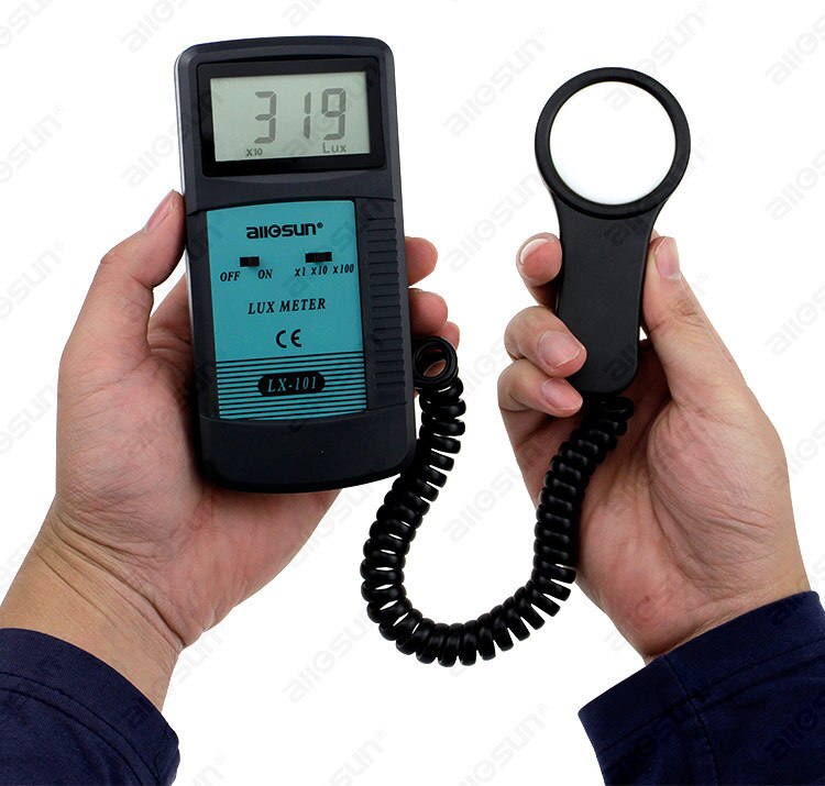 Luxmeter Luminometer Tester Photometer Digital LCD Light Meter LX101