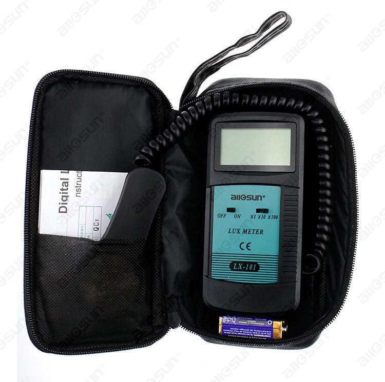 Luxmeter Luminometer Tester Photometer Digital LCD Light Meter LX101