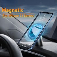 Magnetic Car Phone Holder for iPhone 12 Pro Mini Smartphone Air Vent Universal Car Phone Stand Support Clip Mount Holder