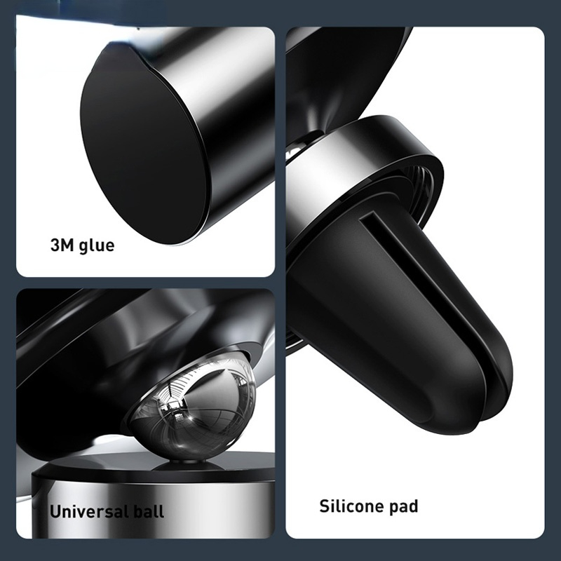 Magnetic Car Phone Holder for iPhone 12 Pro Mini Smartphone Air Vent Universal Car Phone Stand Support Clip Mount Holder